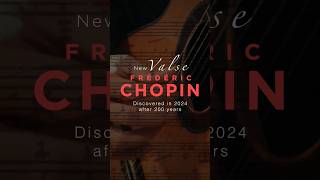 NEW VALSE by CHOPIN recently discovered on guitar Full Video on PYROPHORUSRECORDS [upl. by Eiramlirpa]