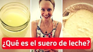 SUERO DE LECHE  beneficios y usos en la fermentación [upl. by Nadabb]