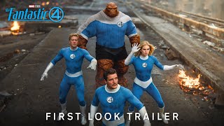 Fantastic Four First Steps First Look Trailer [upl. by Akehsar]