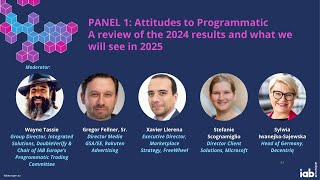 Virtual Programmatic Day H2 2024 Panel 1 [upl. by Keyte967]