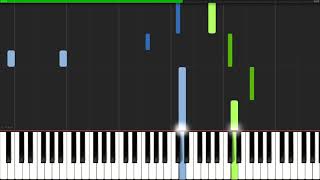 myuu  Silent Turmoil Piano Tutorial  Sheet Music [upl. by Bysshe523]