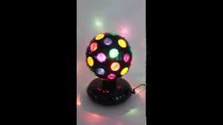 Spinning Disco Ball Light [upl. by Ennairrac]