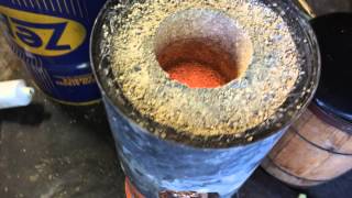 Rocket stove test build [upl. by Huntington162]