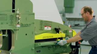 Piranha Ironworker Machine The Cutting Edge [upl. by Ledoux]