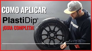 ¿CÓMO pintar con PLASTI DIP Guia COMPLETA para LLANTAS  Detailing Argentina  Julian Grenat [upl. by Helfant]