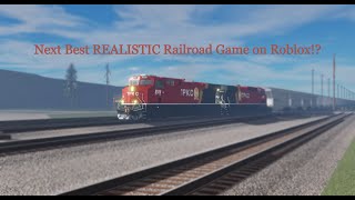 The NEW best Realistic Railroad game on Roblox [upl. by Elissa]