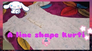 A line kurti cutting stitching easy tips suitcutting stitchingclassforbeginners new viral blog [upl. by Kroll326]