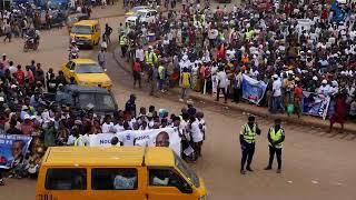 ACCEUIL DU DR MUKWEGE DANS LE SUDKIVU LANCEMENT DE LA CAMPAGNE DU CANDIDAT NR 15 A BUKAVU [upl. by Sotnas]