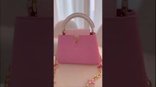 Louis Vuitton Pink Capucines Mini Limited Edition  by Dilyn Fernandez [upl. by Brazee]