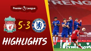 Highlights Liverpool 53 Chelsea  Eightgoal thriller before the trophy lift [upl. by Siuol]