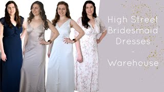 WAREHOUSE Bridesmaid Dresses 2020 Review  High Street [upl. by Messab]