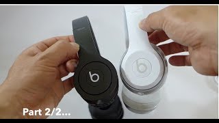 First Look Redesigned Beats Solo 2 in WHITE pt 22 [upl. by Secunda]