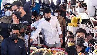 വിട ചൊല്ലി താരങ്ങൾ  Actors At KPAC Lalita Funeral At Kochi [upl. by Emerald]