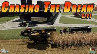 Corn Harvest in Full Swing  Ep71 CTD  FS22 [upl. by Nivk]