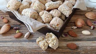 BISCOTTI CON MANDORLE E PISTACCHIO [upl. by Balmuth]