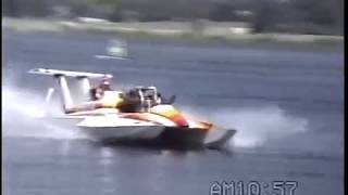 1987 Piston Powered Unlimited Hydroplane highlights [upl. by Nohshan]