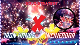 Solo 7 Star INCINEROAR IRON HANDS Showcase amp Guide [upl. by Ellienad]