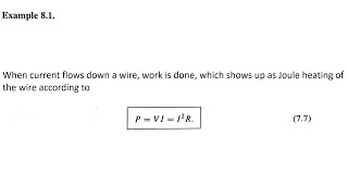 Griffiths Example 81  Poynting vector and energy per unit time of current flowing down wire [upl. by Eniac194]