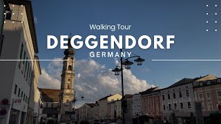 4K Deggendorf Germany  Deggendorf walking tour  THD [upl. by Kokaras368]