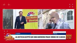 LA JUSTICIA ACEPTÓ QUE UNA HARINERA PAGUE OBRAS DE CLOACAS [upl. by Aztilem445]