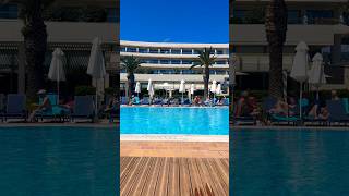 Sunny day in april at Agapi Beach Resort Crete Greece [upl. by Nadiya702]