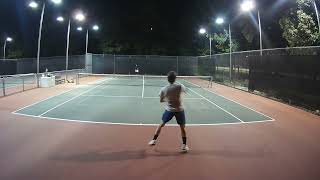 Dropper doesnt have to be perfect to be effective  Age 47  USTA 50 Tennis [upl. by Wyon]