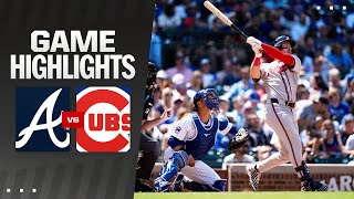 Braves vs Cubs Game Highlights 52324  MLB Highlights [upl. by Nahtanoj330]