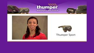 Healthcare Professional Review of the Thumper Sport  Benefits of having a massager at home [upl. by Krebs]