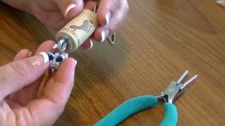 How To Make a Wine Cork Keychain [upl. by Neyu551]