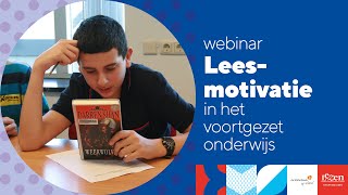 Deel 1  Leesmotivatie in het voortgezet onderwijs [upl. by Sitnalta437]