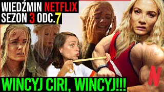 P O T Ę Ż N A CIRI 🤣  NAJDŁUŻSZY WSTĘPNIACZEK👌Wiedźmin Netflix Sezon 3 odc7  Drwal Rębajło [upl. by Gnaig]