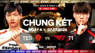 T1 VS TES BO5  TRỰC TIẾP CHUNG KẾT LMHT ESPORTS WORLD CUP [upl. by Rezeile]