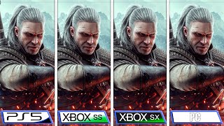 The Witcher III  Xbox Series SX  PS5  PC  NextGen Update Comparison  Analista de Bits [upl. by Gorden]