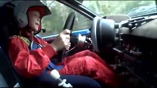 Kalle Rovanperä  first year of rally driving at age of 8 [upl. by Bomke]