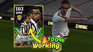 Trick To Get 103 Rated Epic Edgar Davids In eFootball 2025 Mobile 🔥🔔 100 Working [upl. by Apur]