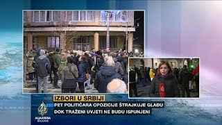 Šesti dan protesta u Beogradu Opozicija traži poništenje izbora [upl. by Odrude]