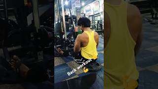 Back workout 💪😨motivation love fitnessmotivation [upl. by Taam]