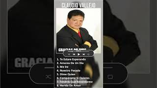 Claudio Vallejo MIX Grandes Exitos shorts  Top Rock Pop Music [upl. by Enirtak]