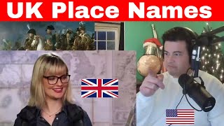 American Reacts How to Pronounce UK Place Names  Anglophenia Ep 23 [upl. by Kelby560]