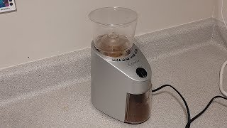 Capresso Infinity Conical Burr Grinder reviewdemo [upl. by Branch159]