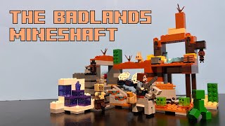 LEGO Minecraft 21263 The Badlands Mineshaft  UnboxingReview [upl. by Eastman]