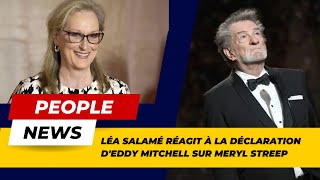 Eddy Mitchell choque Léa Salamé avec sa remarque sur Meryl Streep [upl. by Enytsirhc]