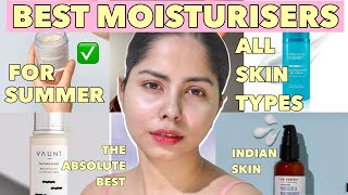 Best Moisturisers for Indian Skin SUMMER EDITION Oily Dry Combo Acne Prone Sensitive Skin [upl. by Zoarah]