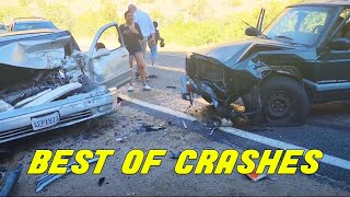 INSANE CAR CRASHES COMPILATION  BEST OF USA amp Canada Accidents  part 14 [upl. by Anyel]