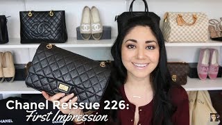 Chanel Reissue 226  First Impression  Minks4All [upl. by Rusert]