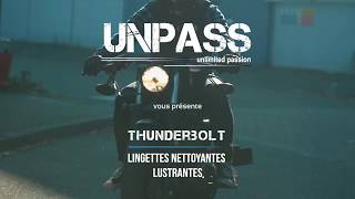 Lingette nettoyante THUNDERBOLT  UNPASS Moto [upl. by Aelaza]