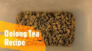 Oolong tea recipe  How to brew Oolong tea  Health benefits of Oolong tea  Weight loss drink [upl. by Phio672]