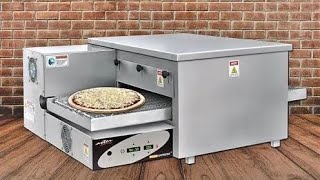 conveyor pizza 🍕 Oven  dough mixer  ss table  restaurant kitchen equipment [upl. by Amoihc]