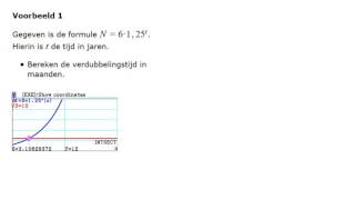 Exponentiële verbanden [upl. by Anam821]
