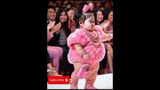 Beautiful baby modeling 💕ai aiartbaby runway fashion cute shorts fypkawaii [upl. by Cheri]